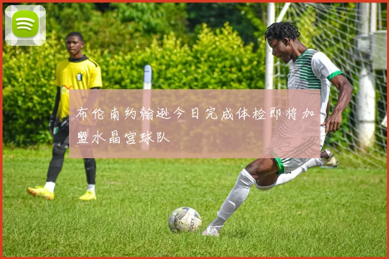 布伦南约翰逊今日完成体检即将加盟水晶宫球队
